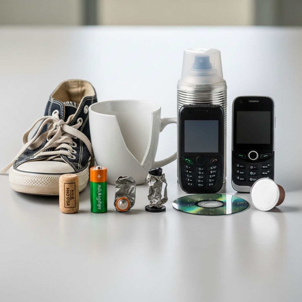 Discover surprising items you can recycle and how to give them a new life, reducing waste and supporting a circular economy.