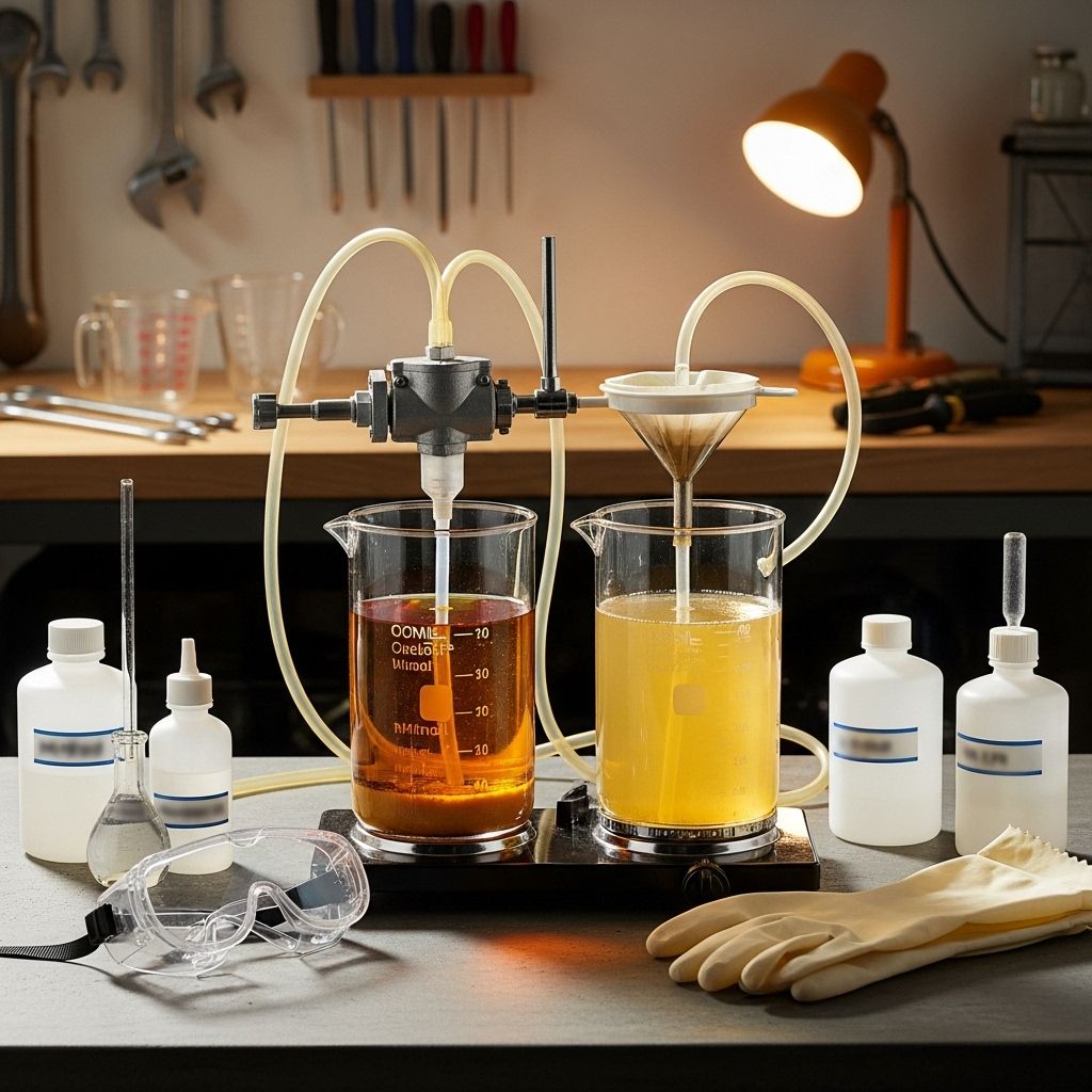 How to Turn Used Vegetable Oil Into Homemade Diesel Fuel Explore the science, benefits, challenges, and step-by-step methods for converting waste vegetable oil into cleaner-burning homemade diesel fuel.