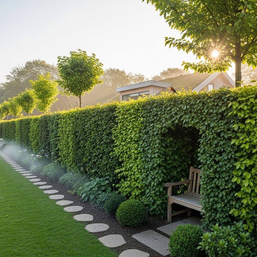Using Trees as Living Hedges: Sustainable Design, Benefits & Best Choices Discover how trees can create sustainable, beautiful, and wildlife-friendly hedges for gardens and landscapes.