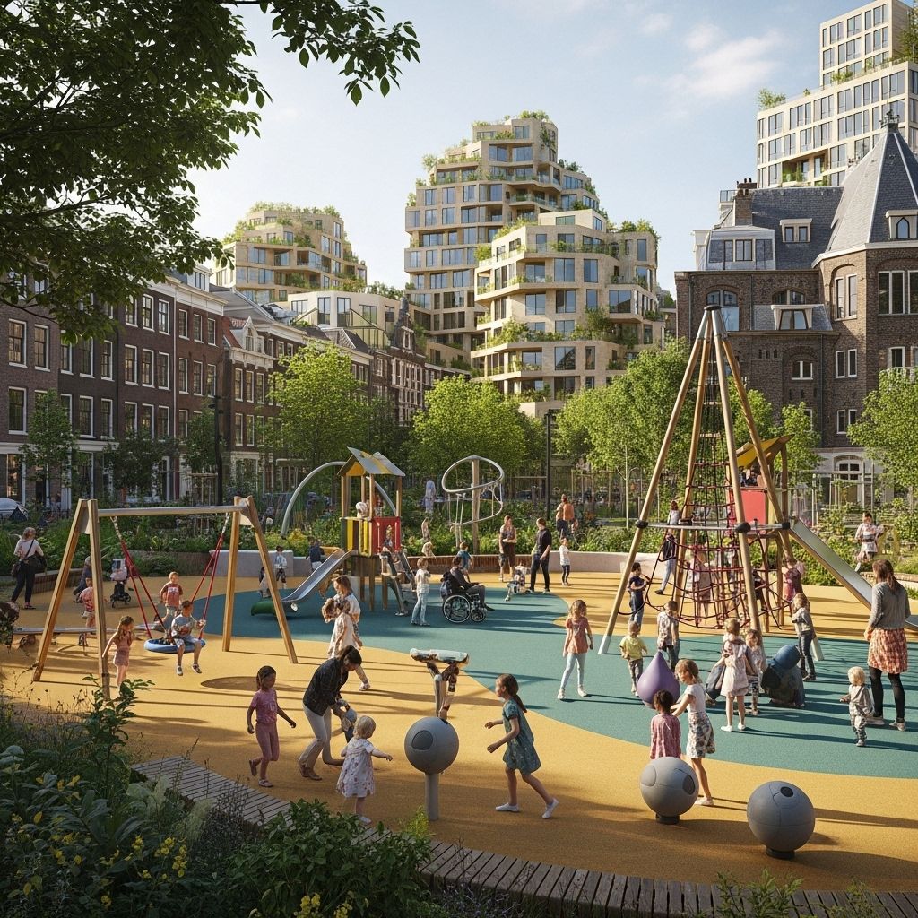 How Utrecht Is Transforming Urban Life with Playgrounds for Every Neighborhood Utrecht aims to ensure every child has a playground within a short walk, reshaping city living and healthy childhoods.