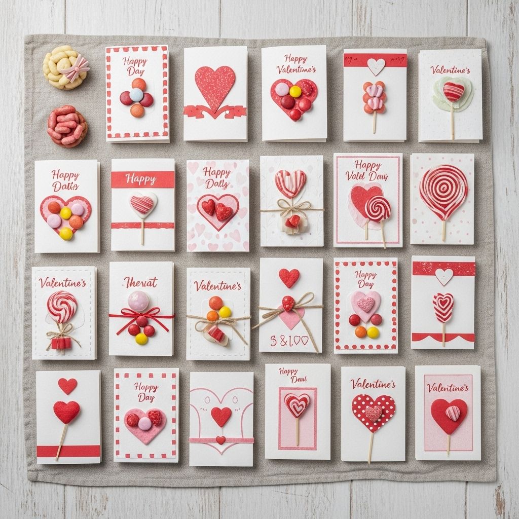 Each creation pairs sweet treats with heartfelt messages for memorable gifting.
