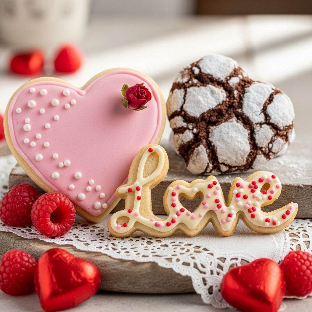 Expert baking tips and artistic touches turn simple sweet treats into romantic keepsakes.