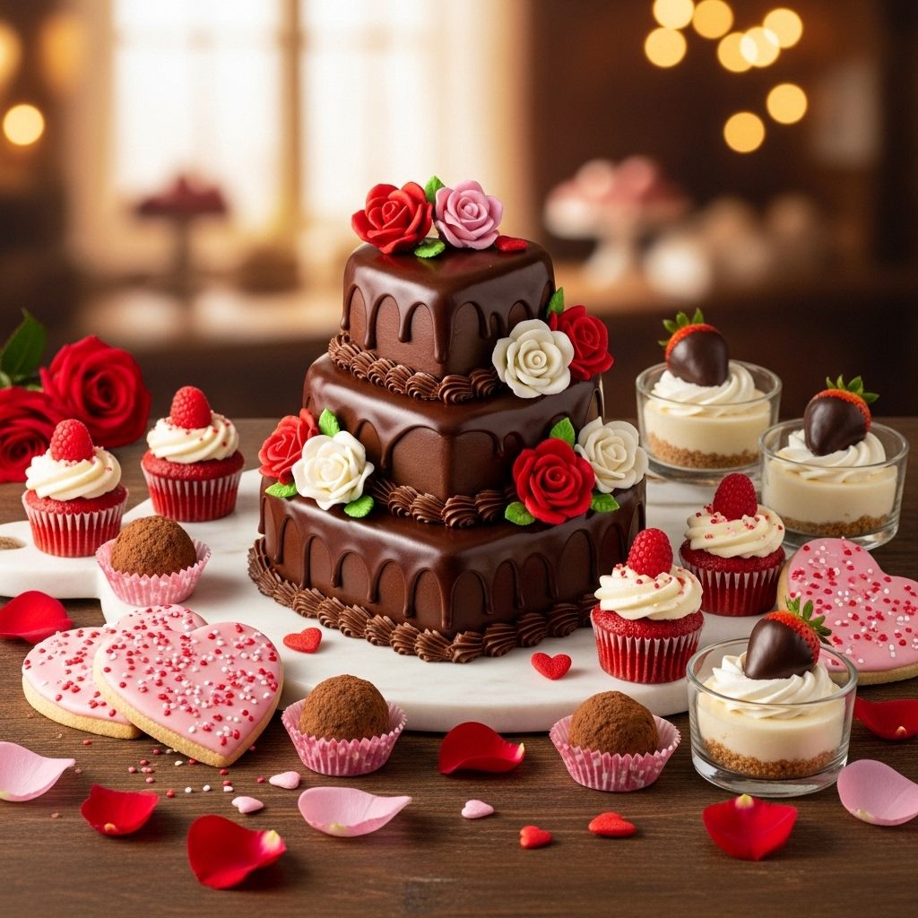 Decadent chocolates and vibrant fruit tarts make every sweet moment unforgettable.
