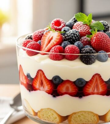 An elegant dessert that pairs creamy tang with fresh fruit for effortless entertaining.