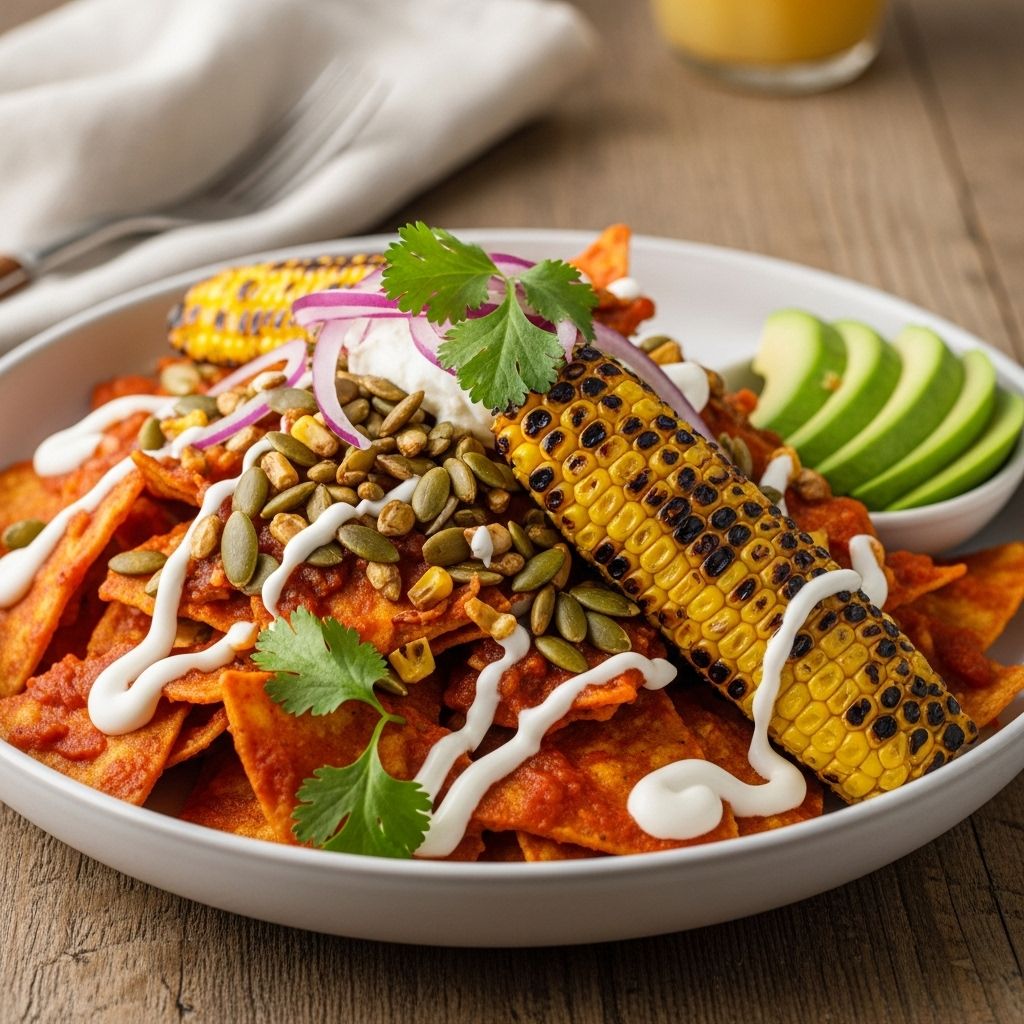 A plant-based twist on a Mexican classic that balances crunchy, smoky, and hearty flavors.