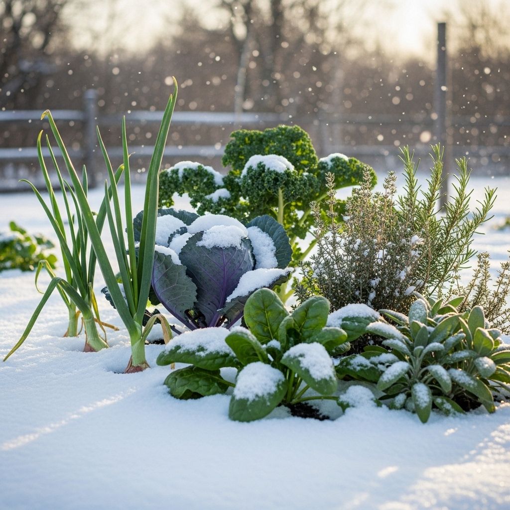 Discover resilient crops that sweeten under frost and keep your winter garden thriving.
