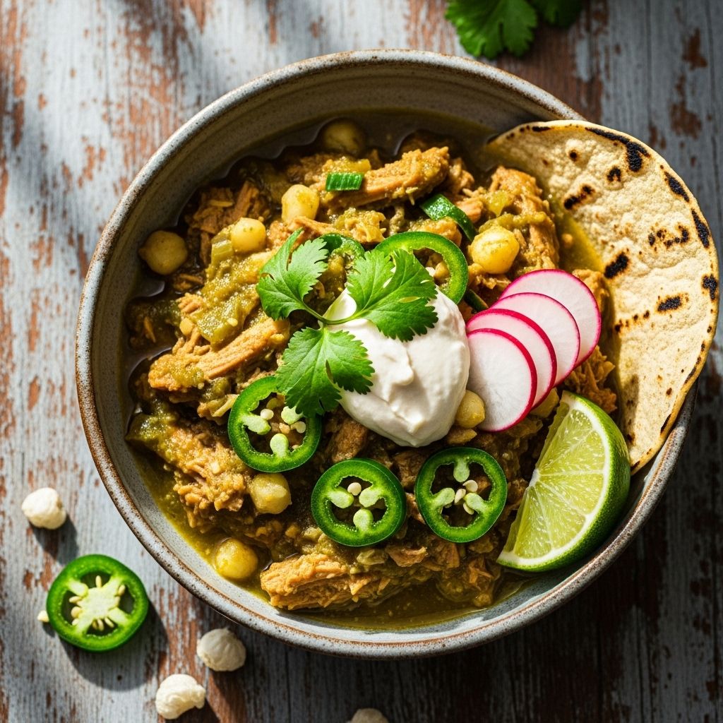 Discover how to recreate posole verde without meat using vibrant vegetables, bold spices, and hearty hominy for a satisfying vegetarian dish.