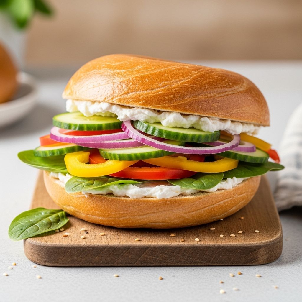 A vibrant open-faced sandwich that fuels busy days with fresh flavors.