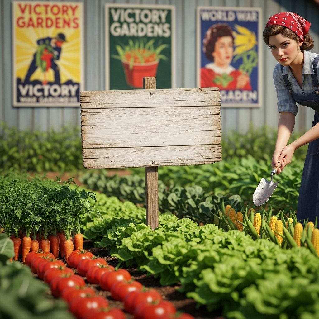 Victory Gardens: How Posters and Plots Fed a Nation in Wartime Explore the evolution, power, and legacy of Victory Gardens, and how inspiring posters and collective action helped transform home gardens into symbols of hope and sustenance during wartime.