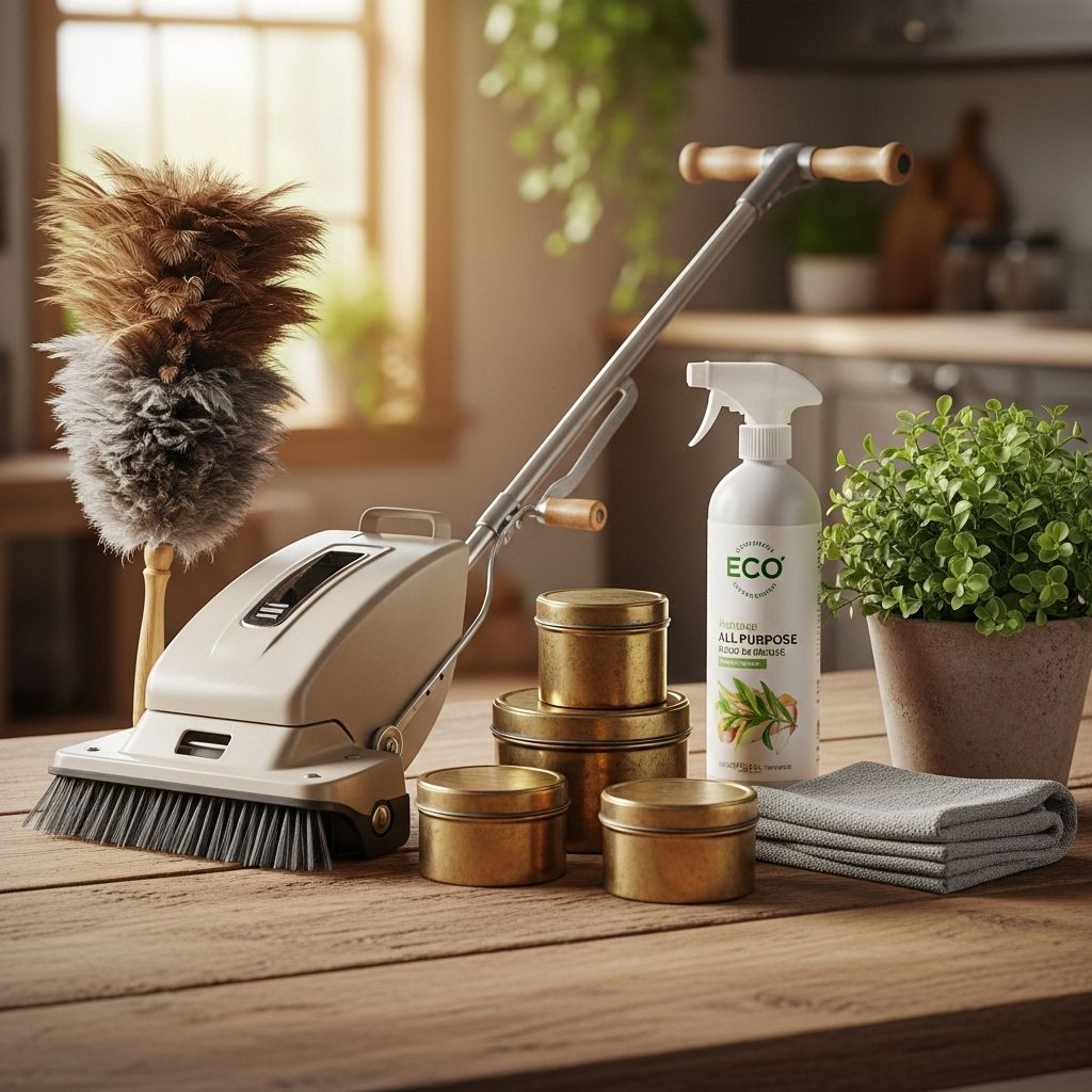 Repurpose everyday items to cut costs, reduce waste, and infuse chores with cozy warmth.