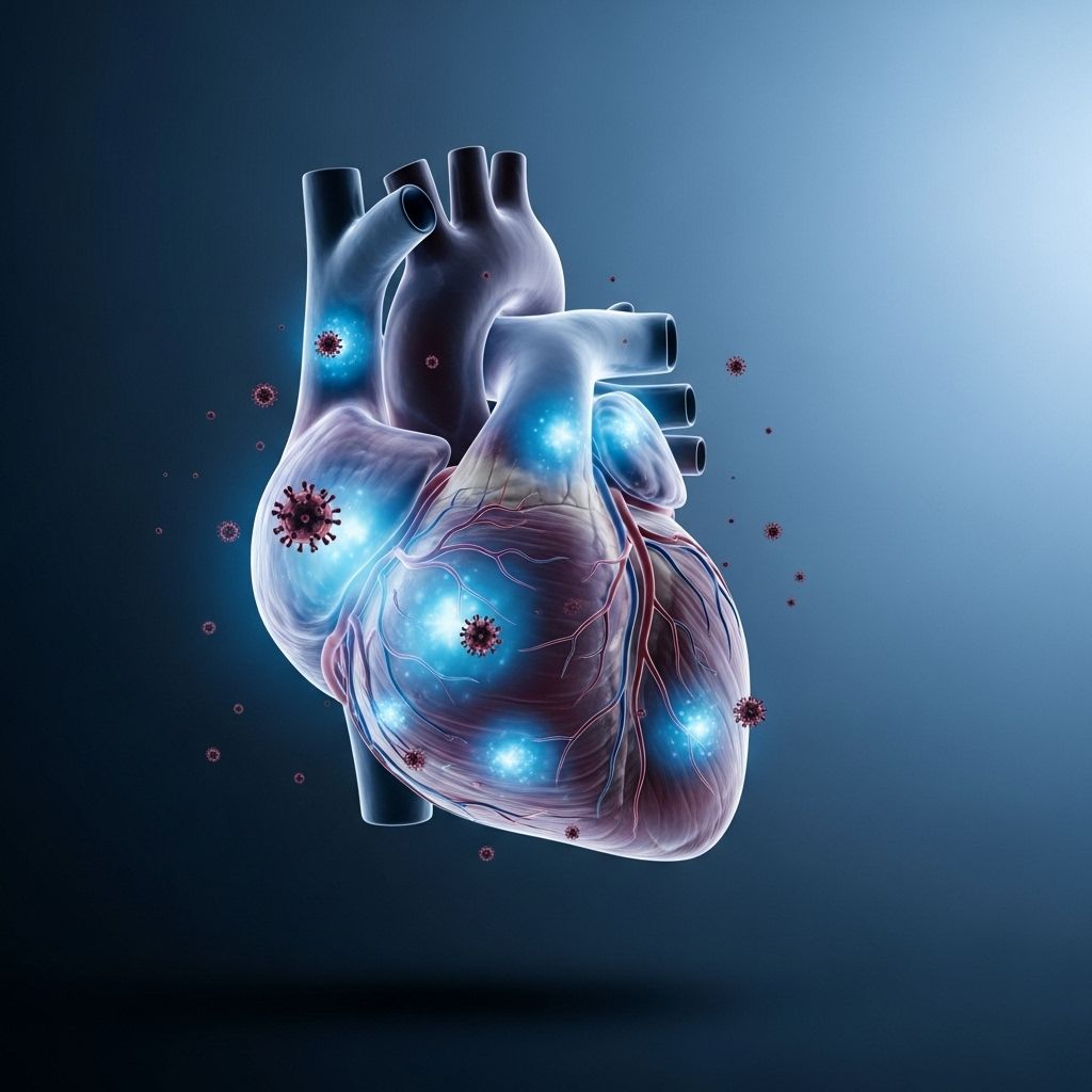 Explore the causes, symptoms, types of viruses, and treatment approaches for viral heart disease, also known as myocarditis.
