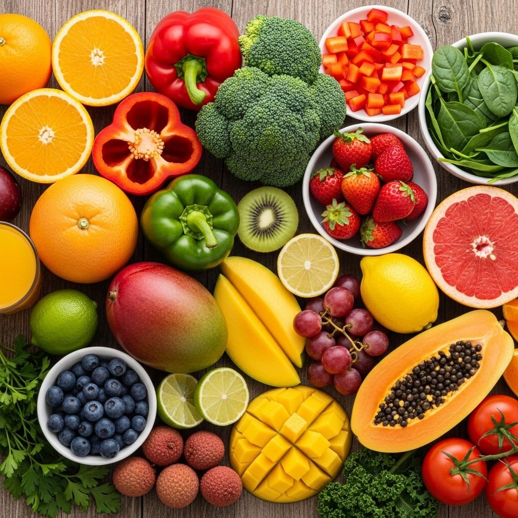 20 Best Vitamin C-Rich Foods for Immunity and Health Each bite of colorful produce fuels your body's defense and revitalizes skin from within.