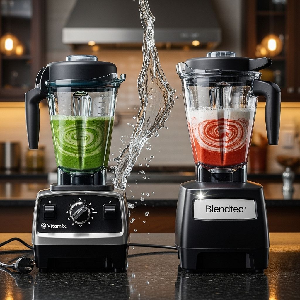 Vitamix vs. Blendtec: Ultimate Blender Showdown for Home Cooks A side-by-side look at design, power, and usability to elevate everyday blending.