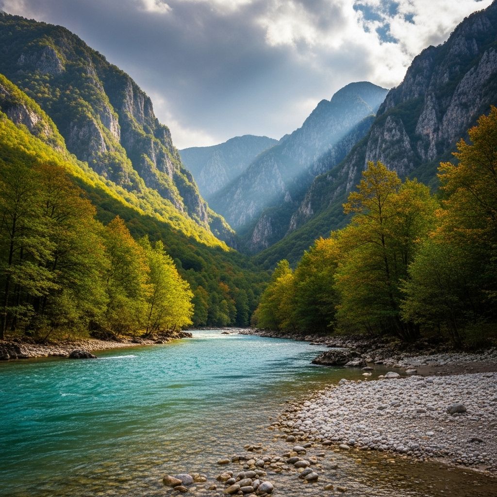 Albania's Vjosa River is now Europe's first Wild River National Park, safeguarding biodiversity and free-flowing waters.