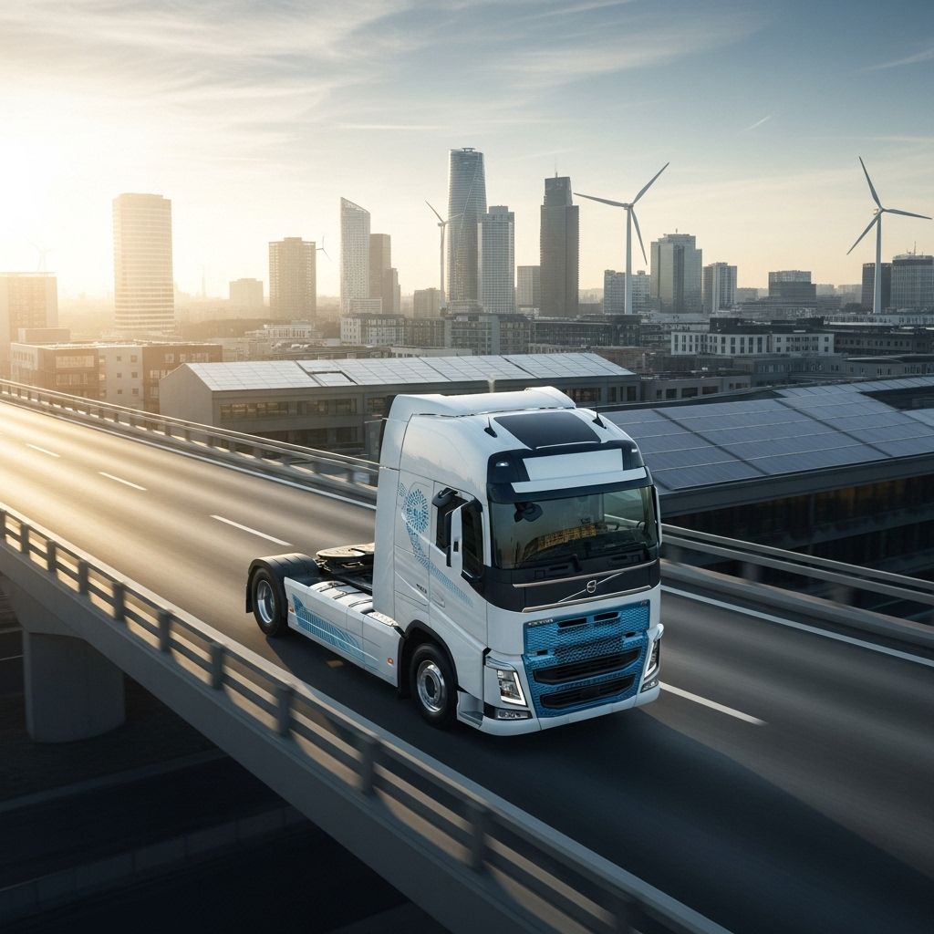 Volvo’s Bold Vision: 50% Electric Truck Market Share in Europe by 2030 Volvo stakes its claim as a leader in heavy-duty electric trucks, targeting 50% electric truck sales in Europe by 2030 through innovation, partnerships, and sustainability.