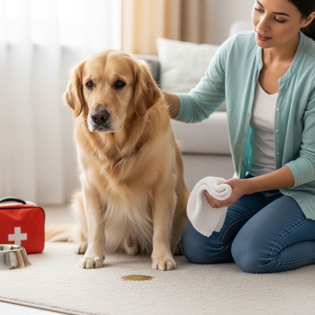 A complete guide to understanding, managing, and preventing vomiting in dogs, covering causes, types, and vet care.