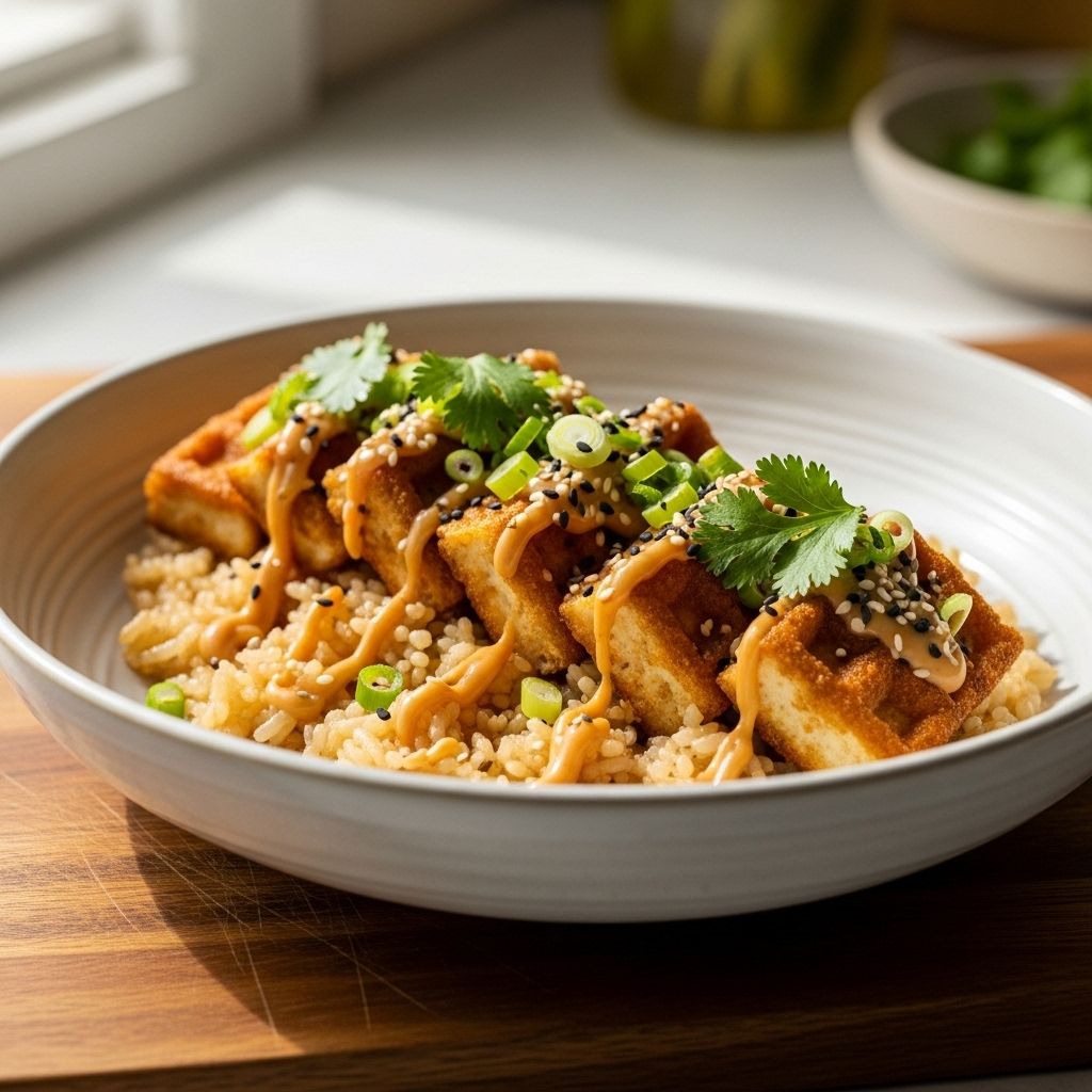 A playful twist on kitchen gadgets that yields irresistible, crunchy comfort in every bite.