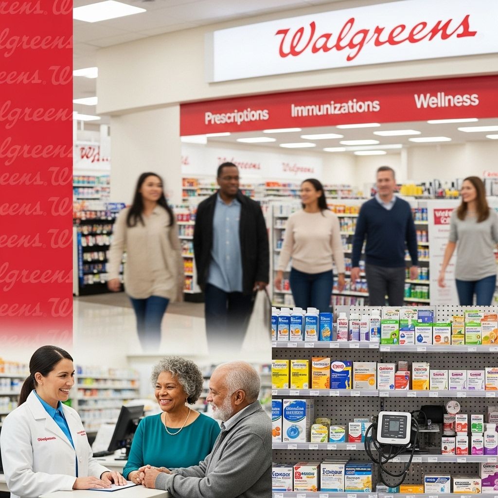 Walgreens Pharmacy Services: Comprehensive Care for Your Health and Wellness Seamless prescription refills, vaccinations, and specialty care with pharmacist support.