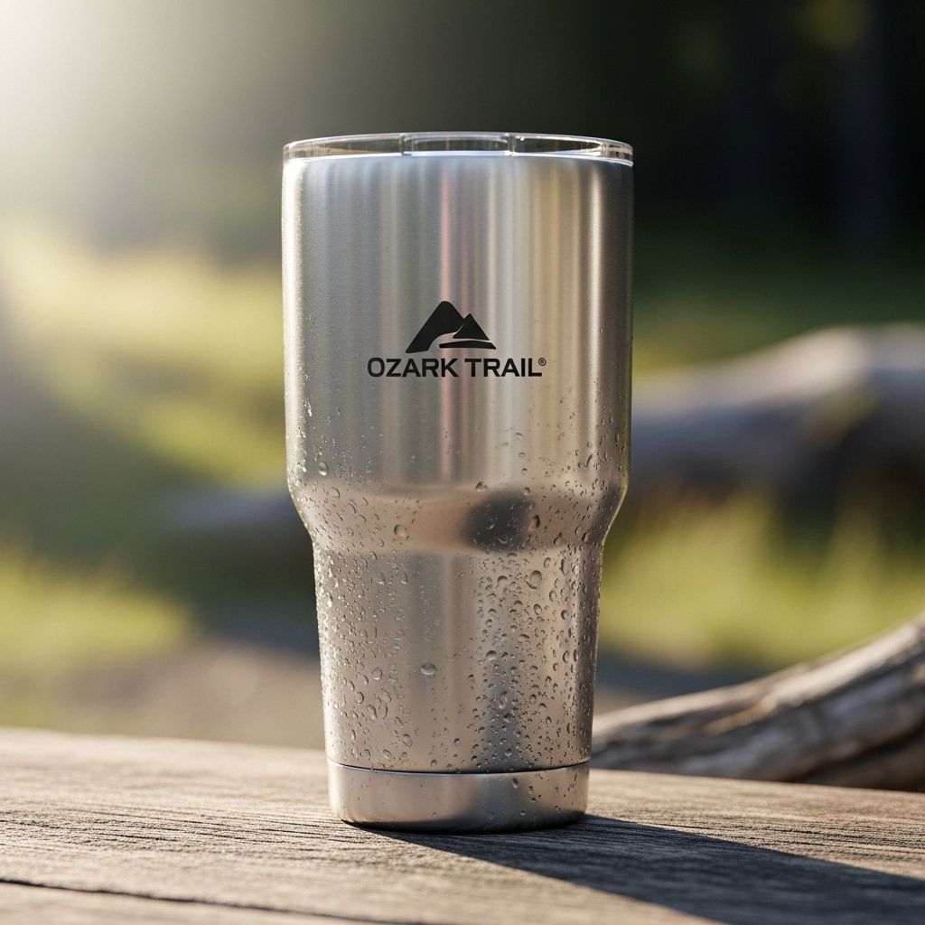 Walmart’s Ozark Trail Tumbler: Affordable Insulation Revolution Vacuum-sealed construction locks in heat or chill for hours, making hydration effortless.