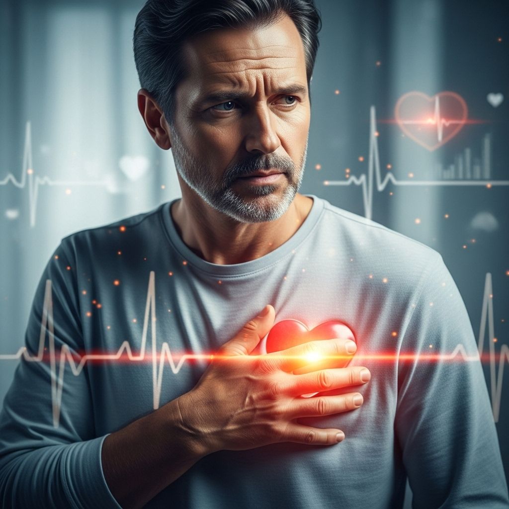 Recognize heart disease symptoms in men early to improve outcomes and prevent life-threatening complications.