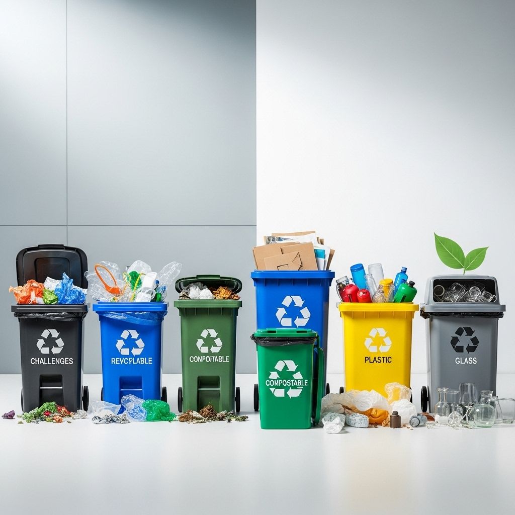 Explore the complexities of waste disposal and recycling, from types and methods to myths, global practices, and actionable solutions for a sustainable future.
