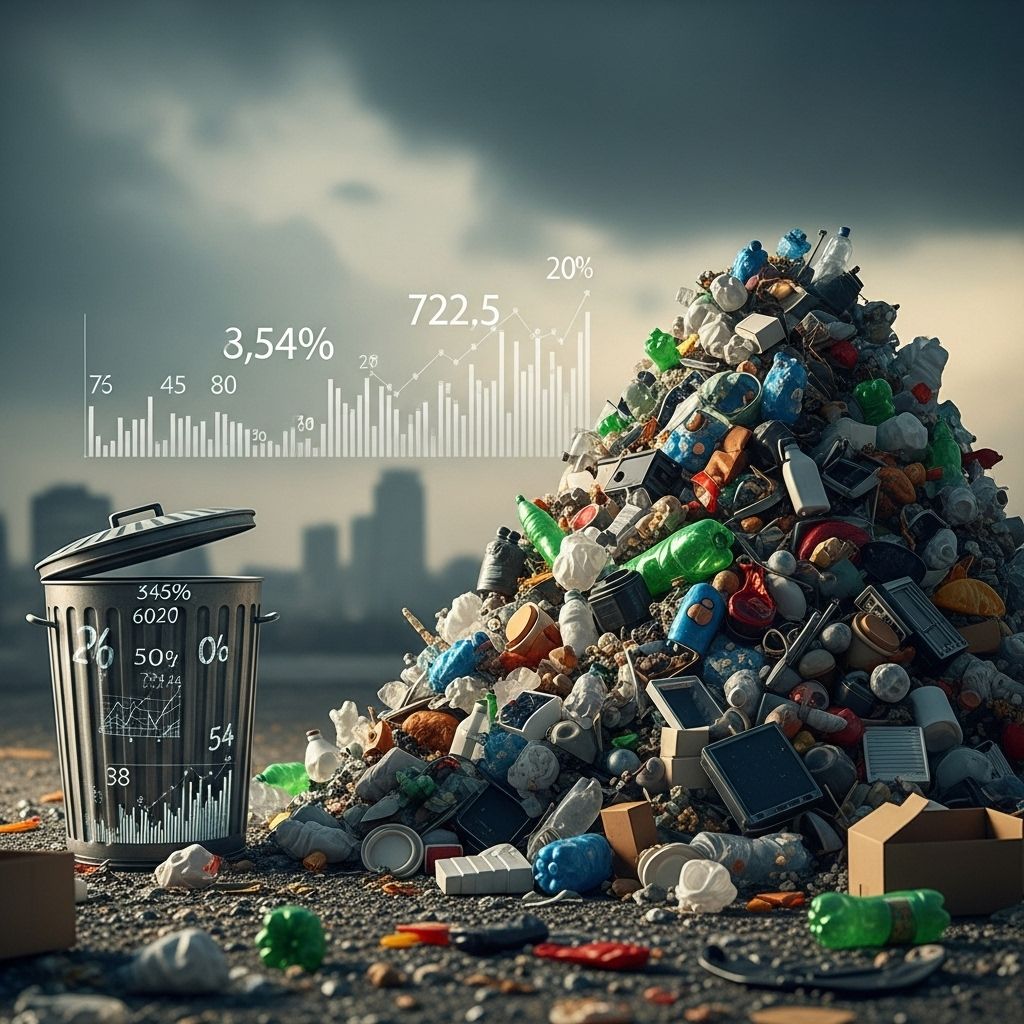A comprehensive look at how much trash we generate, how it’s managed, and what our mounting waste means for the planet.