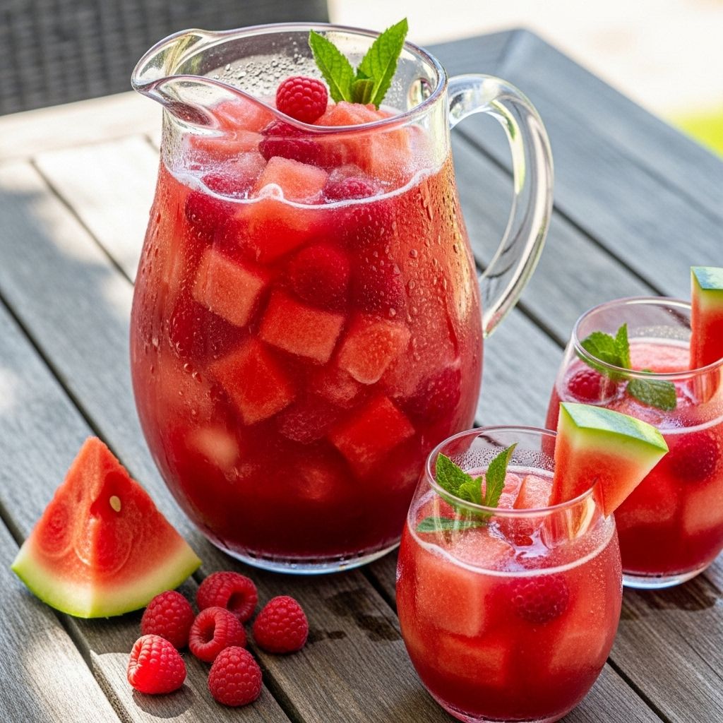 Bright fruit and rosé swirl into a frosty treat that elevates every hot-weather celebration.