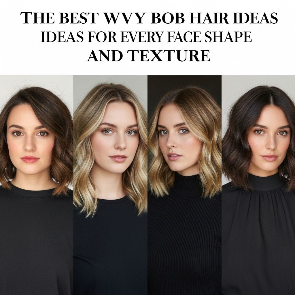 Discover the ultimate collection of chic wavy bob hairstyles, expertly tailored to every hair type, face shape, and lifestyle.