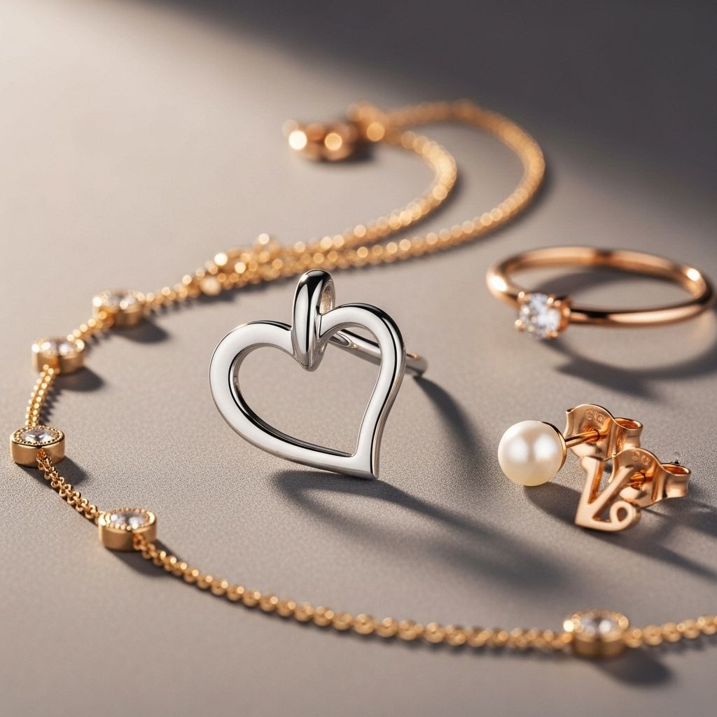 Explore the latest heart-themed jewelry styles and discover how to wear your emotions, taste, and individuality with pieces designed to suit every style and occasion.