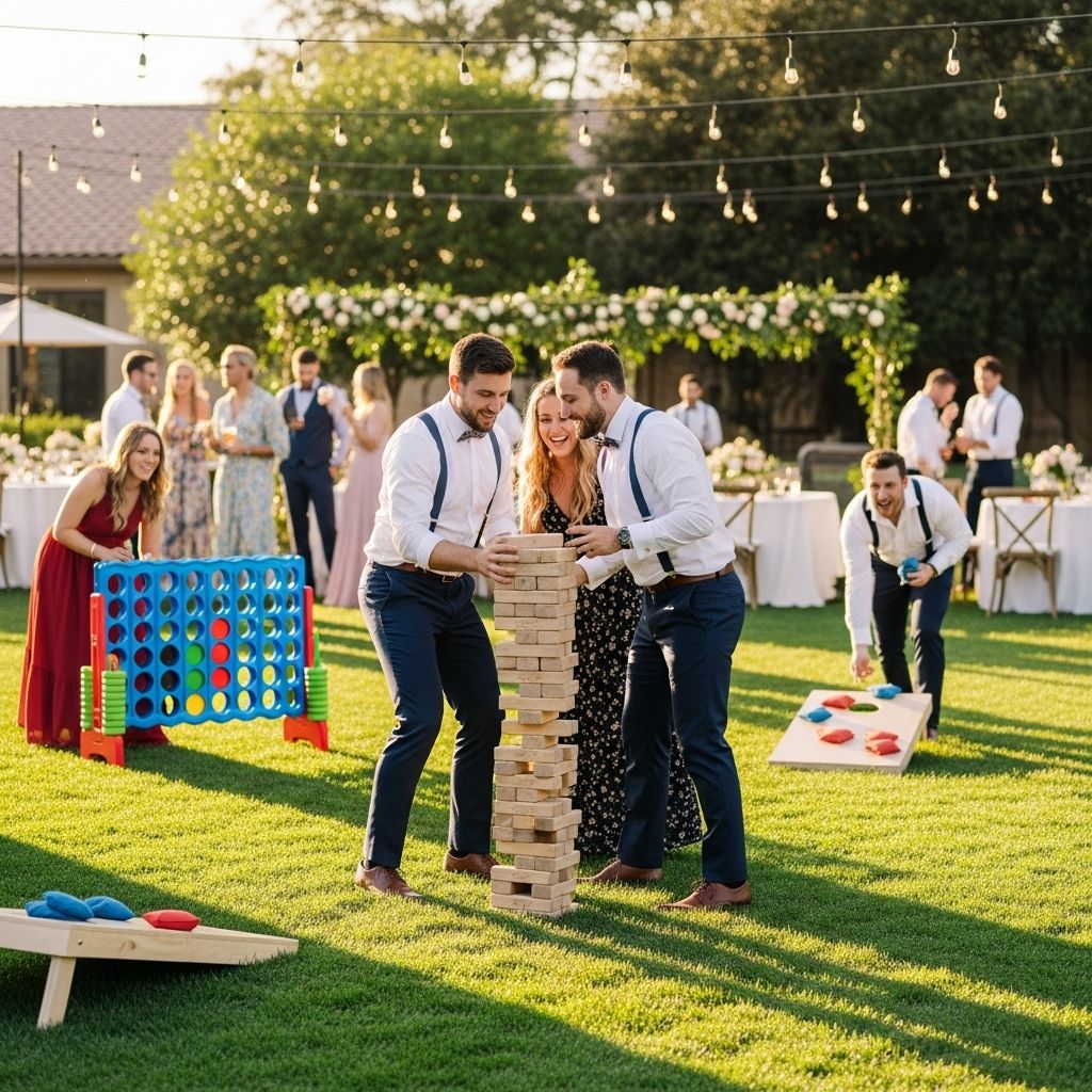 Fun, interactive challenges that unite all ages and fill your celebration with laughter.