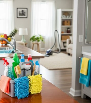 Tackle chores in small chunks to keep your home tidy without weekend scrambles.