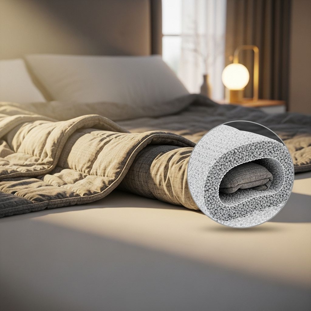 Weighted Blankets: Science-Backed Benefits, Risks, and Expert Advice Feel the soothing impact of even pressure for deeper rest and a peaceful mind.