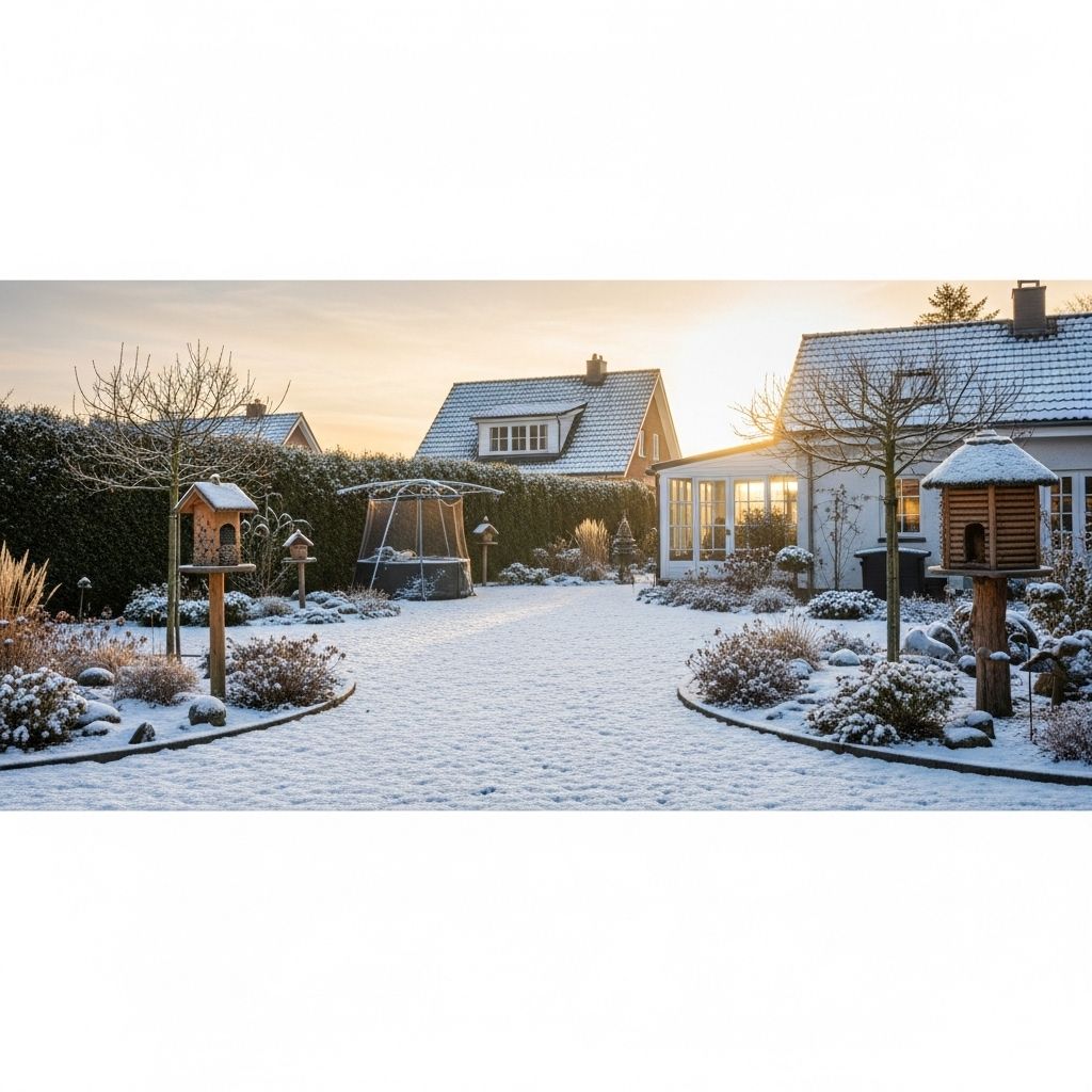 Transform your winter garden into a safe haven for birds, insects, and mammals with these eco-friendly tips.