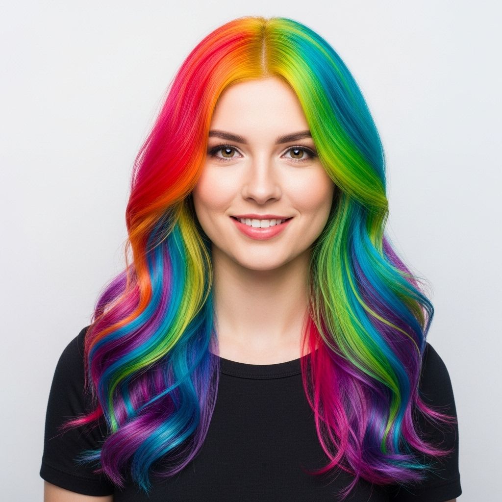 Discover the personal transformation, reactions, and realities of boldly dyeing your hair every color of the rainbow.