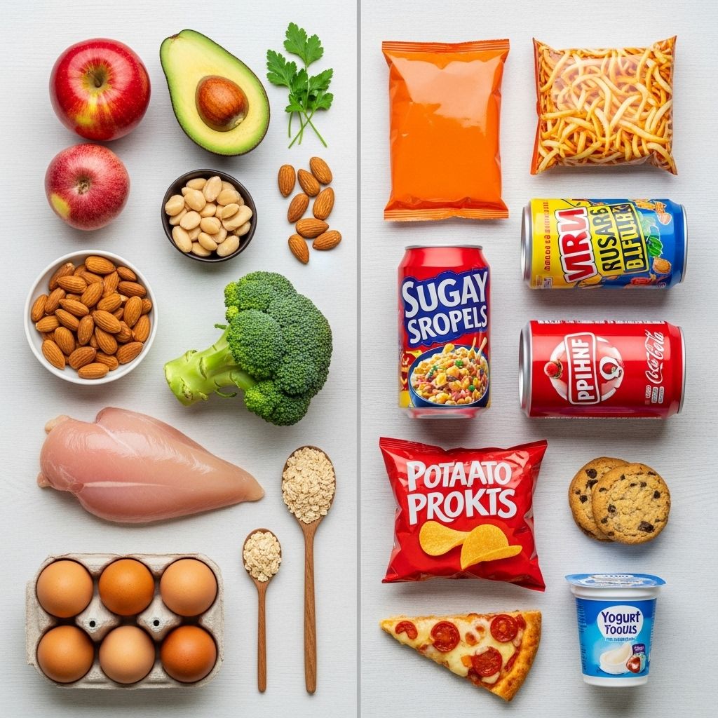Understanding ultra-processed foods, their health impact, and how to make better choices for your long-term well-being.