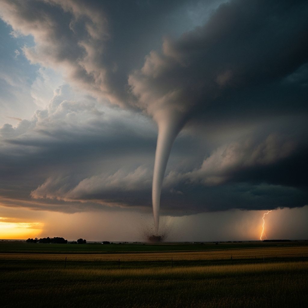 Explore the atmospheric conditions, geographic factors, and scientific insights that lead to tornado formation and impact.