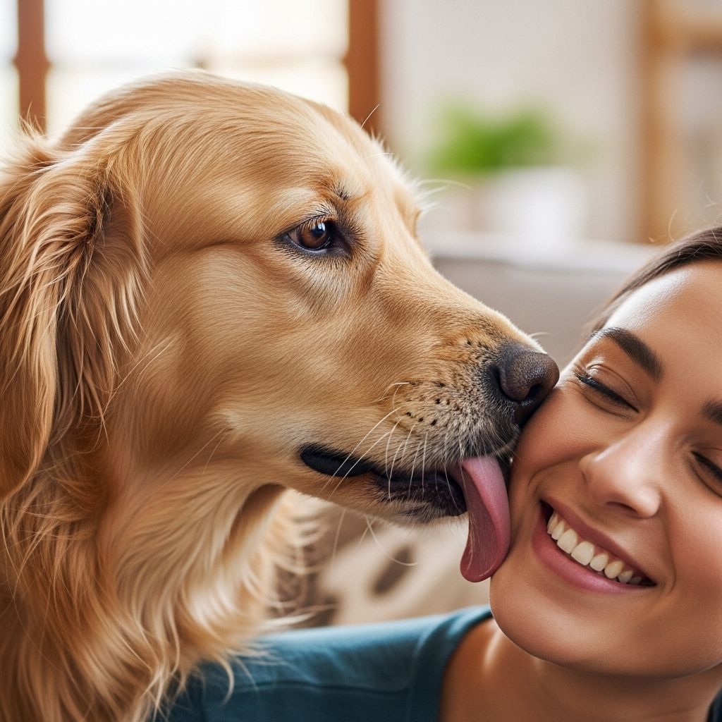 Decoding canine licks reveals hidden emotions and social cues behind every wet greeting.