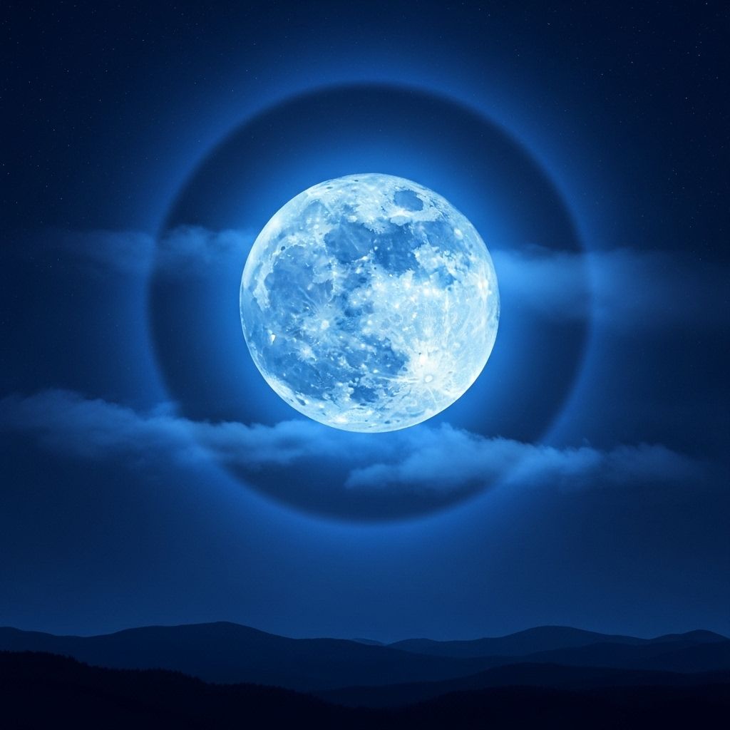 Science and folklore converge to explain why this lunar event is so exceptionally rare.