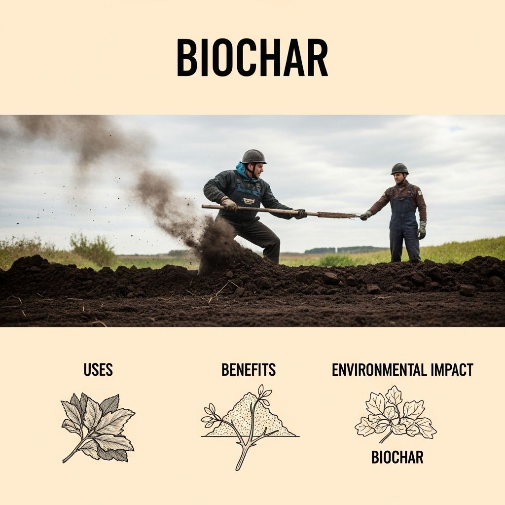 What Is Biochar? Uses, Benefits, and Environmental Impact Explained Explore how biochar transforms waste into a climate-friendly soil enhancer, offering benefits from increased yields to pollution control.