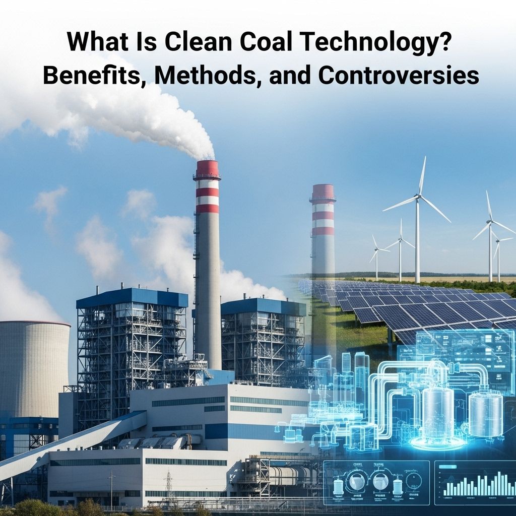 What Is Clean Coal Technology? Benefits, Methods, and Controversies Exploring the evolving technologies, environmental impact, and debates around 'clean coal' in global energy production.
