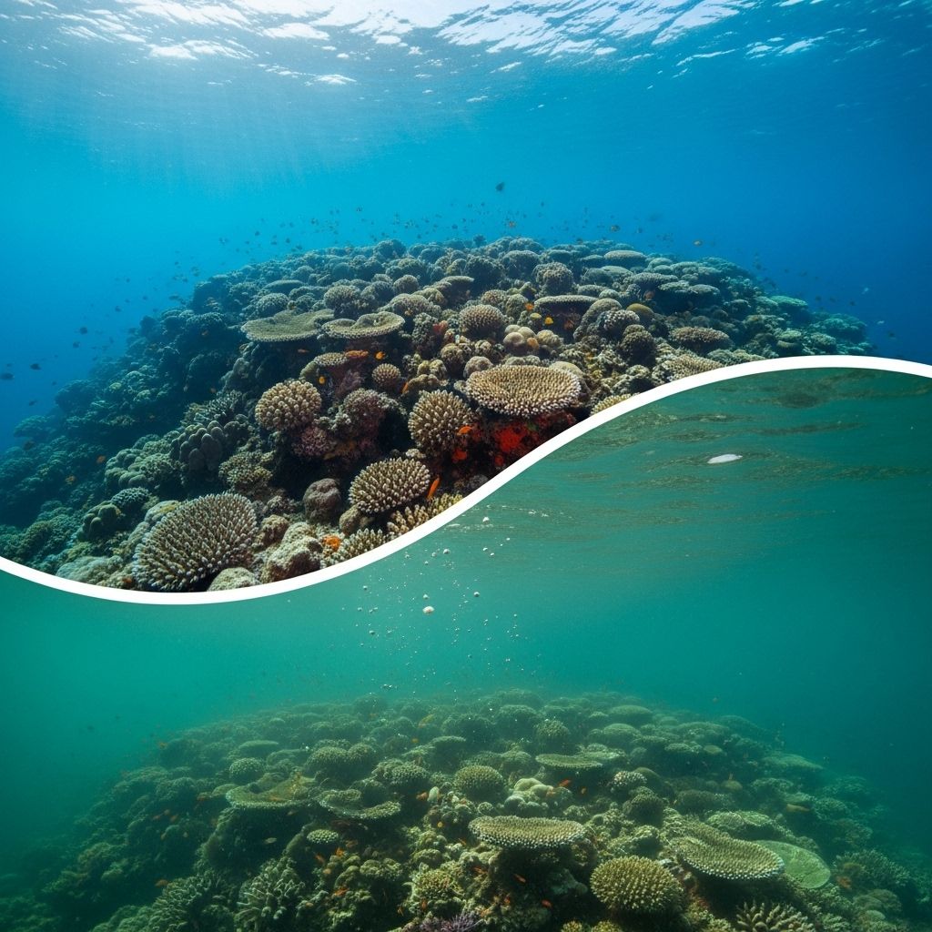 Dive deep into ocean acidification, its causes, impacts on marine ecosystems, human society, and the solutions shaping our oceans’ future.
