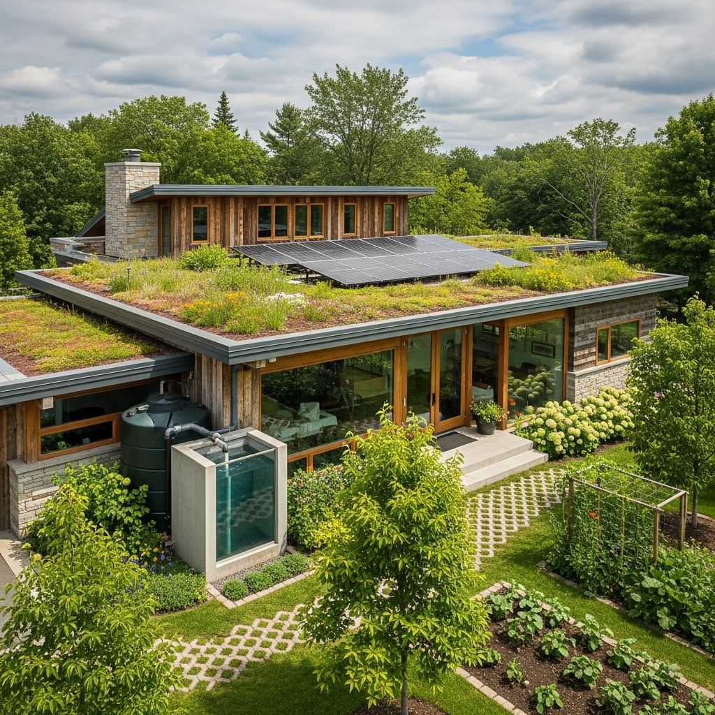 A deep dive into the principles, challenges, and choices behind building and living in the greenest possible home.
