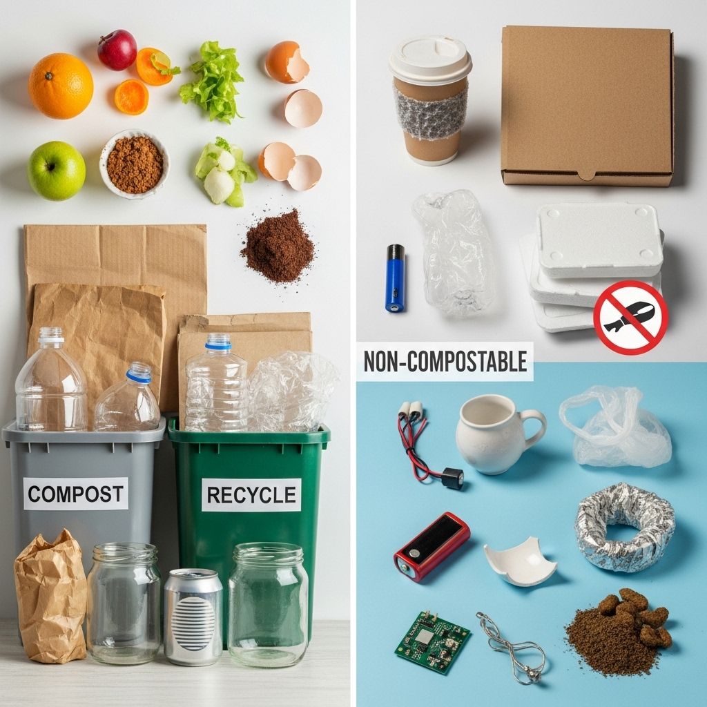What Not to Compost or Recycle: Essential Guide for Eco-Conscious Living Keep your compost and recycling safe, clean, and eco-friendly by avoiding these common contaminants.