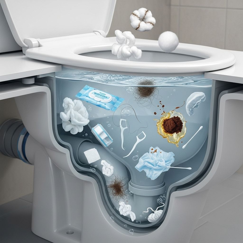 What Not to Flush Down the Toilet: Protecting Pipes and the Planet Learn which common household items you should never flush—and why it matters for your home, plumbing, and the environment.