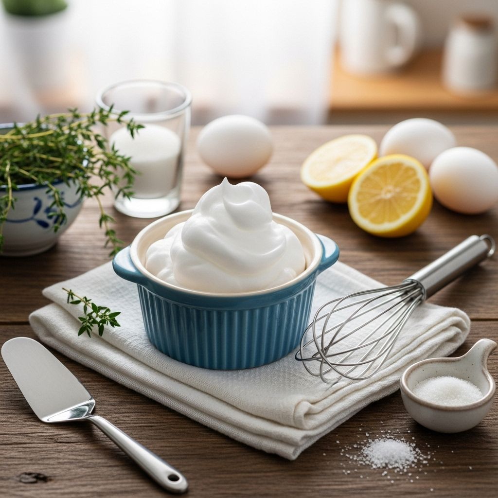 Transform unused pantry staples into light meringues, fluffy cakes, and frothy drinks.