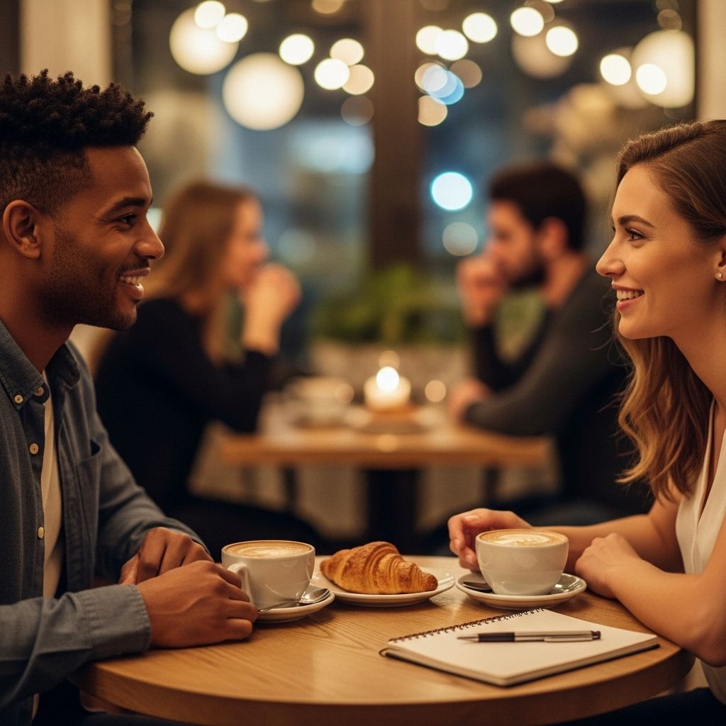 What to Talk About on a First Date: Meaningful Conversation Starters and Tips Spark genuine rapport with playful prompts and light topics for a smooth first meet.