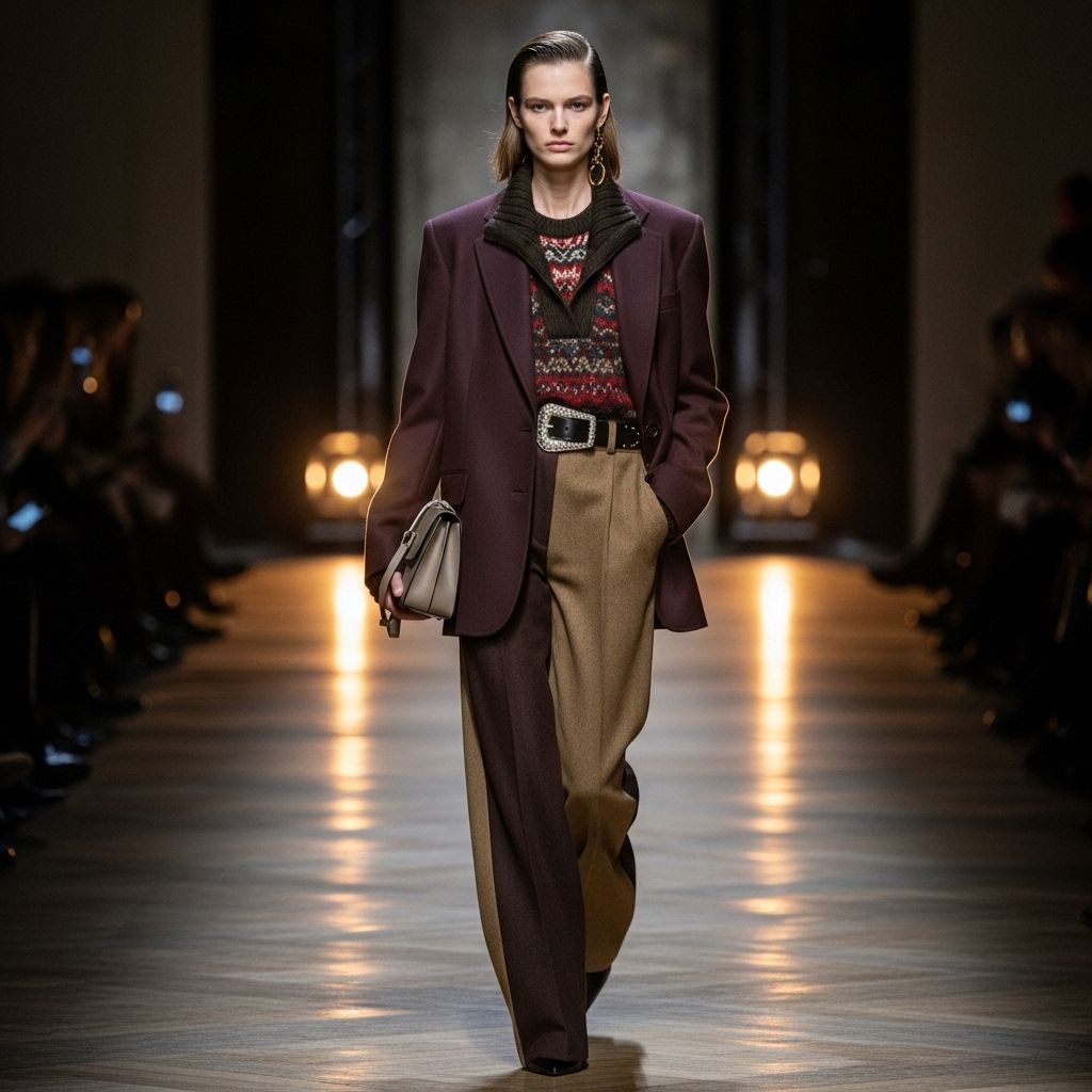 Fall 2025 fashion is all about mixing maximalism, playful classics, and statement accessorizing for a bold, personal seasonal look.