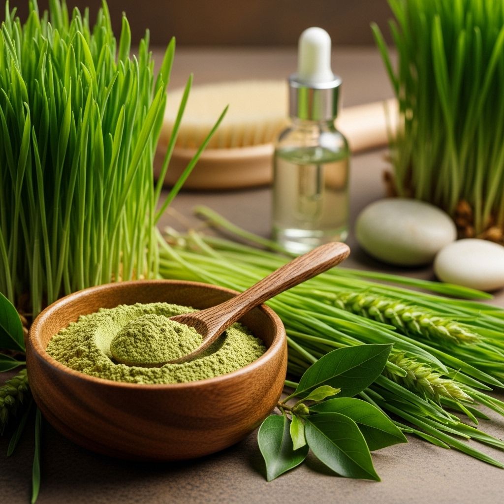 Wheatgrass Powder: Transformative Benefits for Skin, Hair, and Total Health A chlorophyll-packed boost revives dull complexion, fortifies strands, uplifts energy.