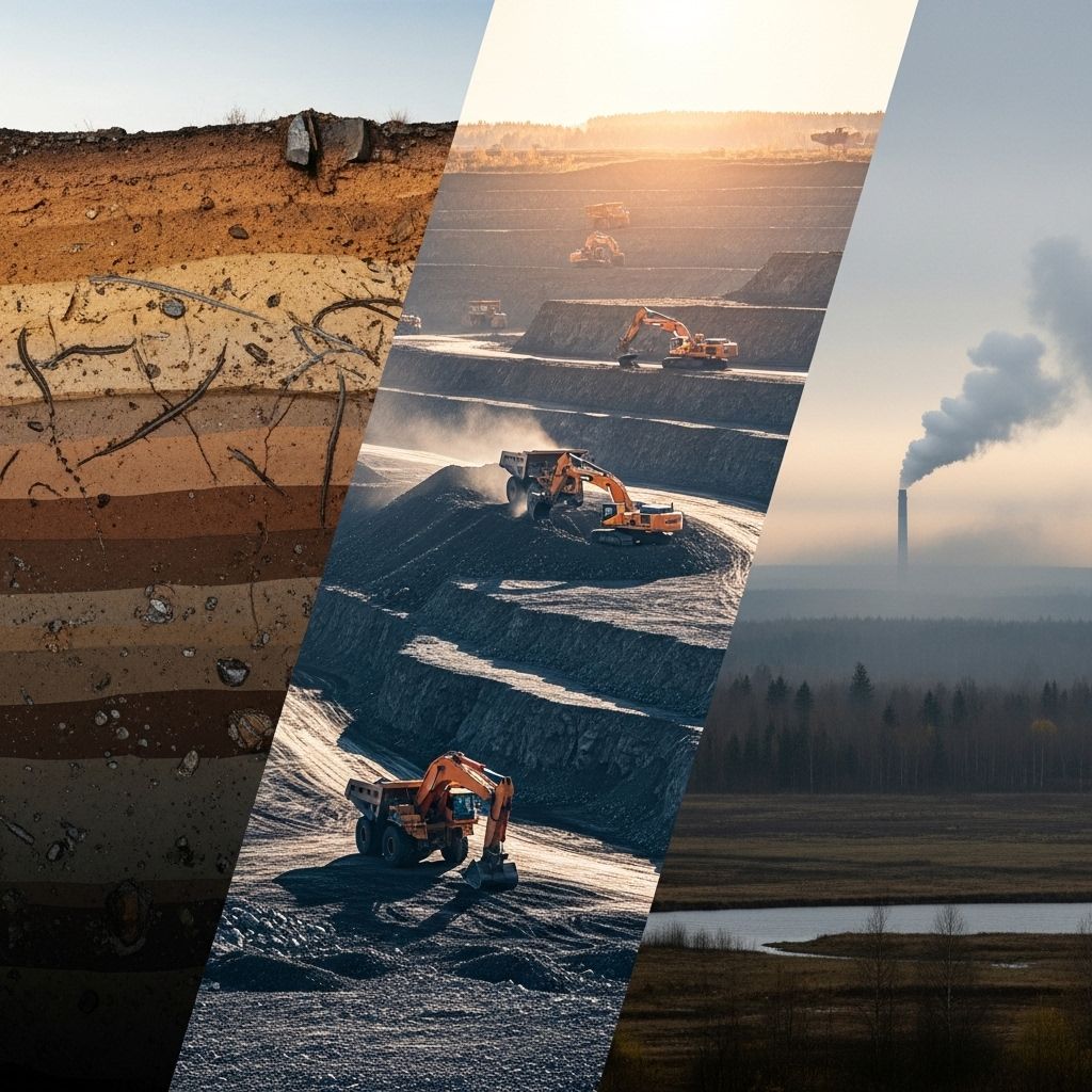 Where Does Coal Come From? Formation, Mining, and Environmental Impact Explore the origins of coal, how it is extracted, and the environmental challenges inherent to coal mining and use.