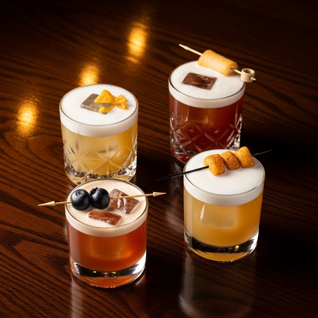 Explore bold riffs and fresh flavors that elevate a classic cocktail with creative flair.